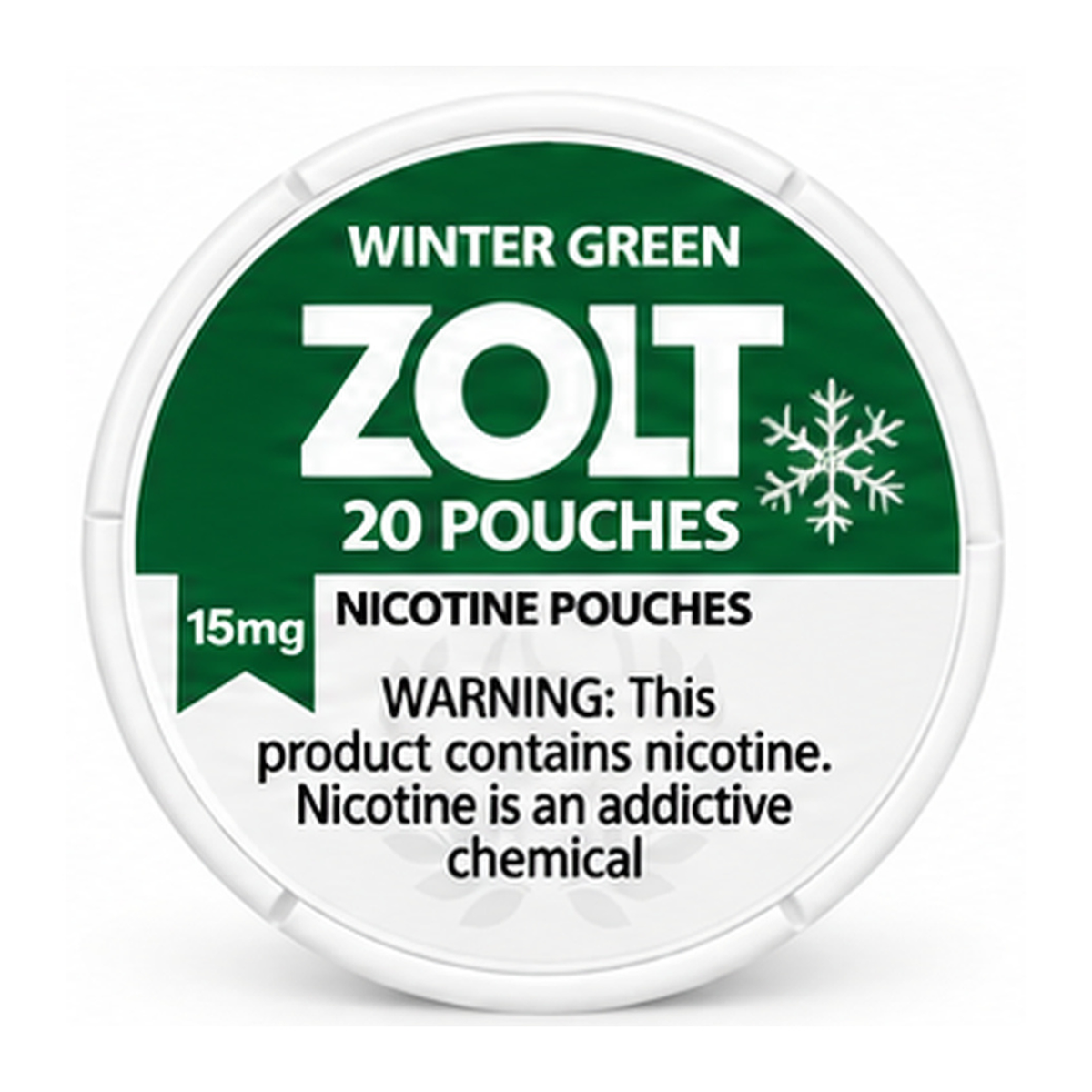 Zolt Winter Green 15mg